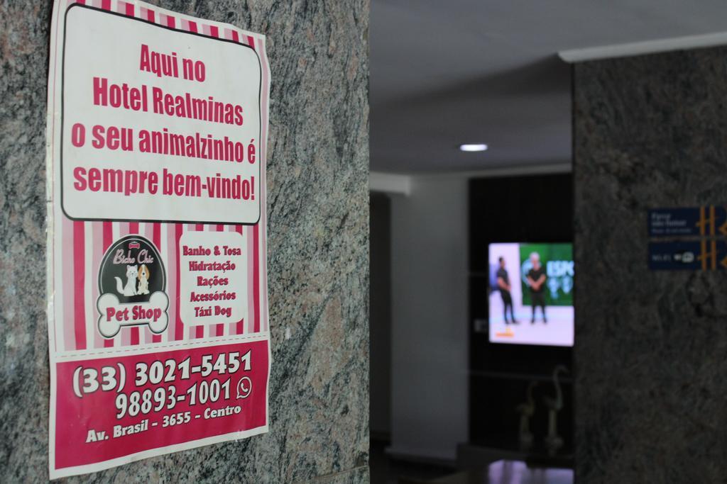 Realminas Hotel E Restaurante Governador Valadares Esterno foto